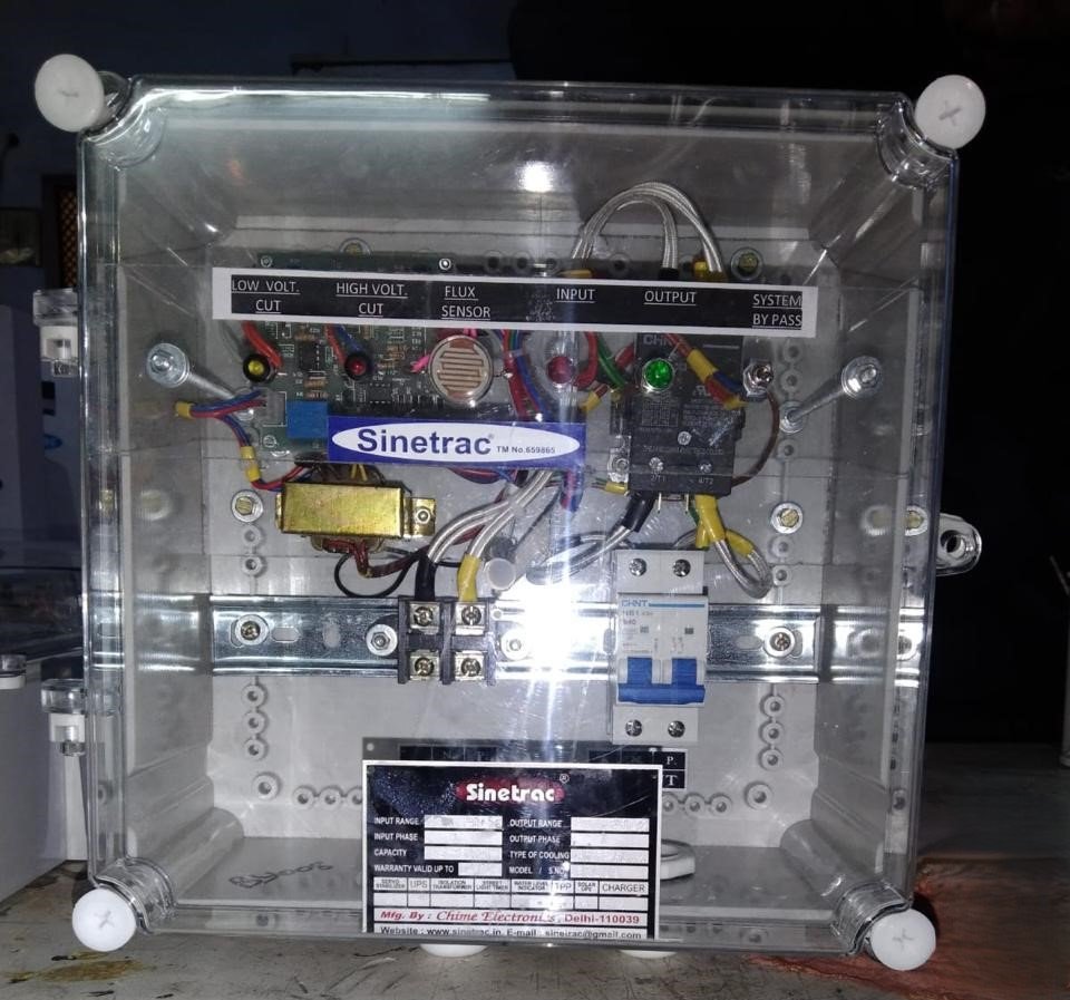 Street light timer panel